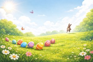 Medved's Eggcellent Adventure (A Harrier Game)