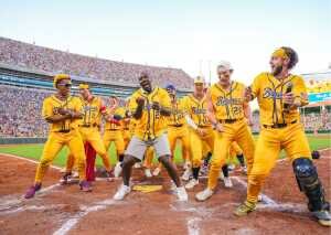 Meet at: Savannah Bananas Game Logo