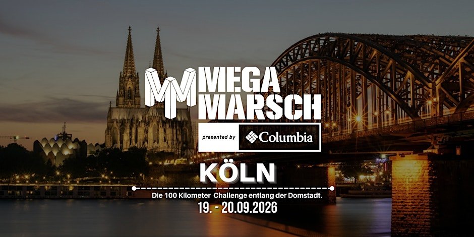 Megamarsch 100/24 Köln 2026 Logo