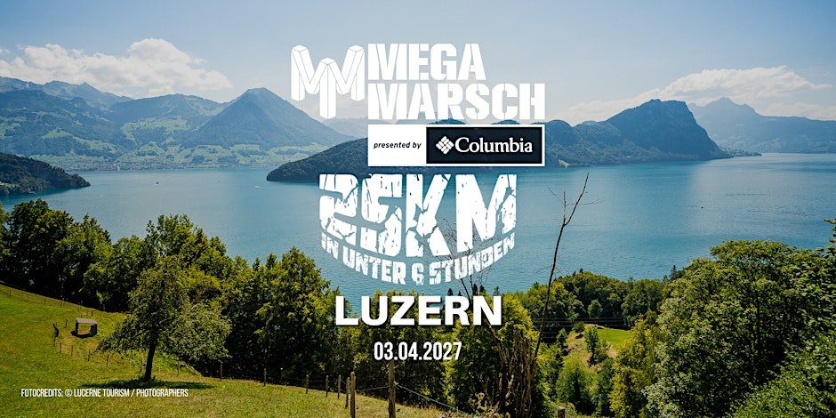 Megamarsch 25/6 Luzern 2027