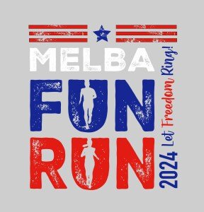 MELBA FUN RUN Logo