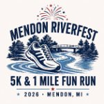 Mendon Riverfest 5K and 1 Mile Fun Run Logo