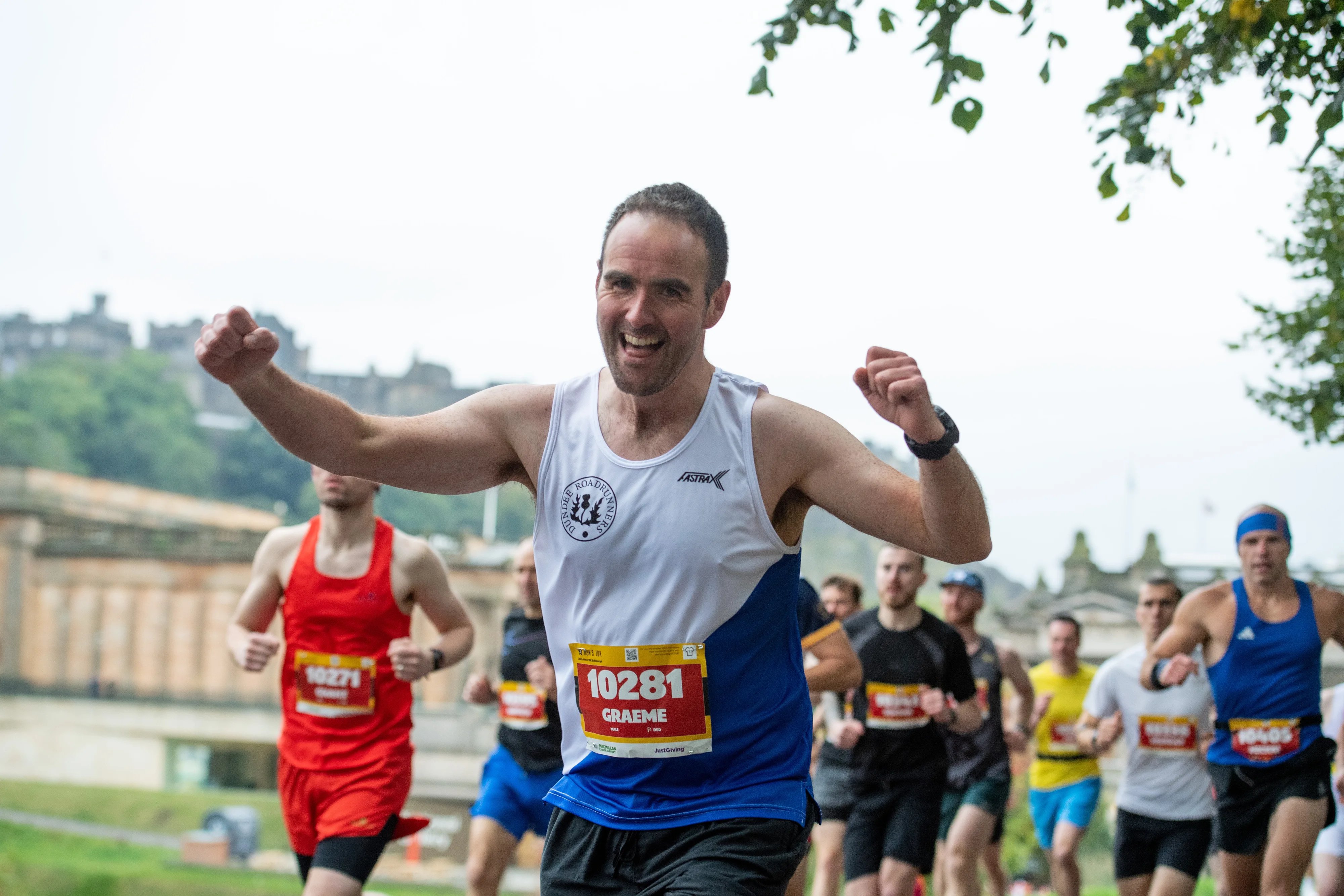 Men's 10K Edinburgh Logo
