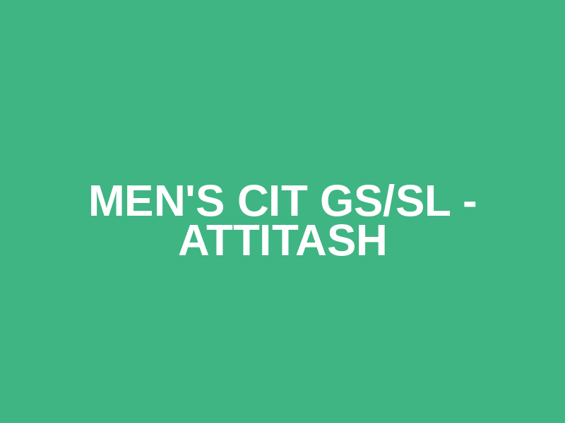 Men's CIT GS/SL - Attitash Logo