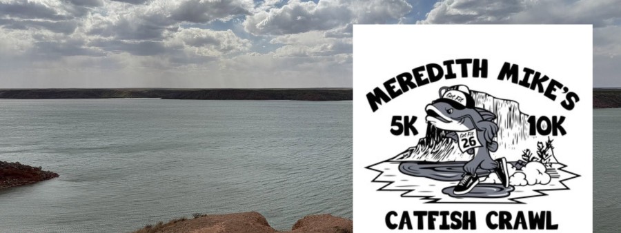 Meredith Mikes Catfish Crawl 10K Trail & 5K Road Logo