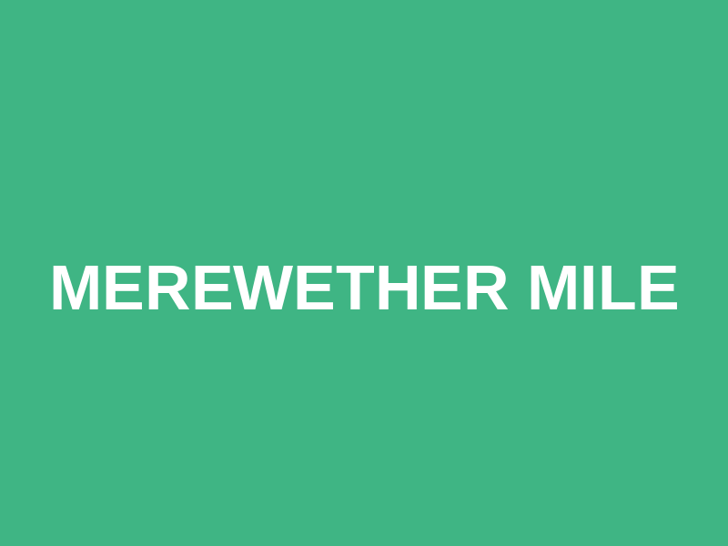 Merewether Mile
