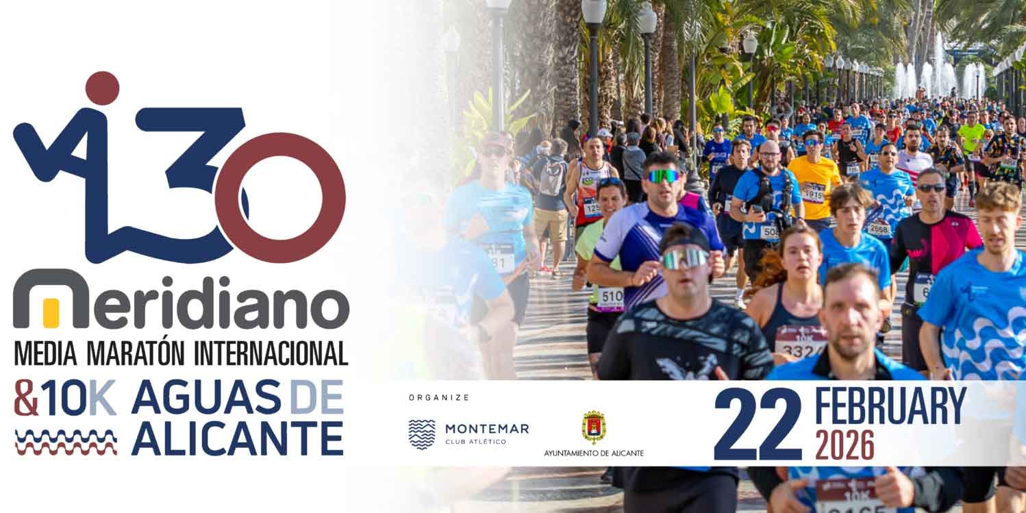 Meridiano International Half Marathon & 10k Aguas de Alicante