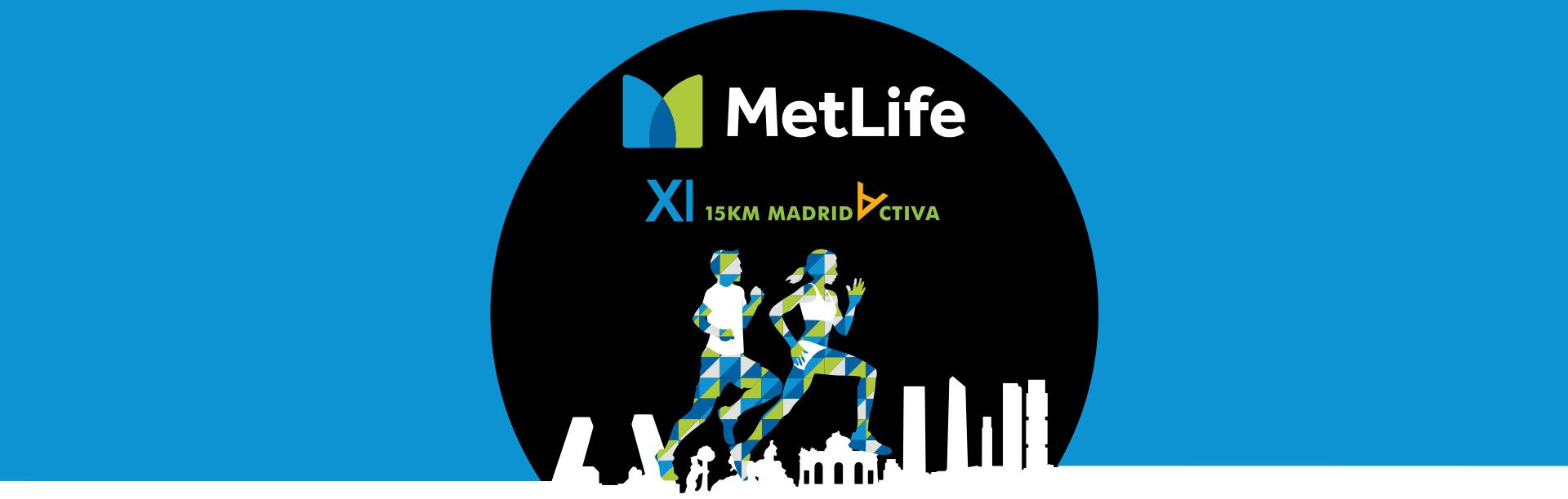 MetLife Madrid 15 km Logo