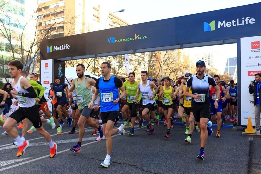 MetLife Madrid 15 km Logo