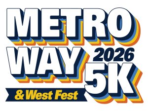 Metro Way 5K & West Fest Logo