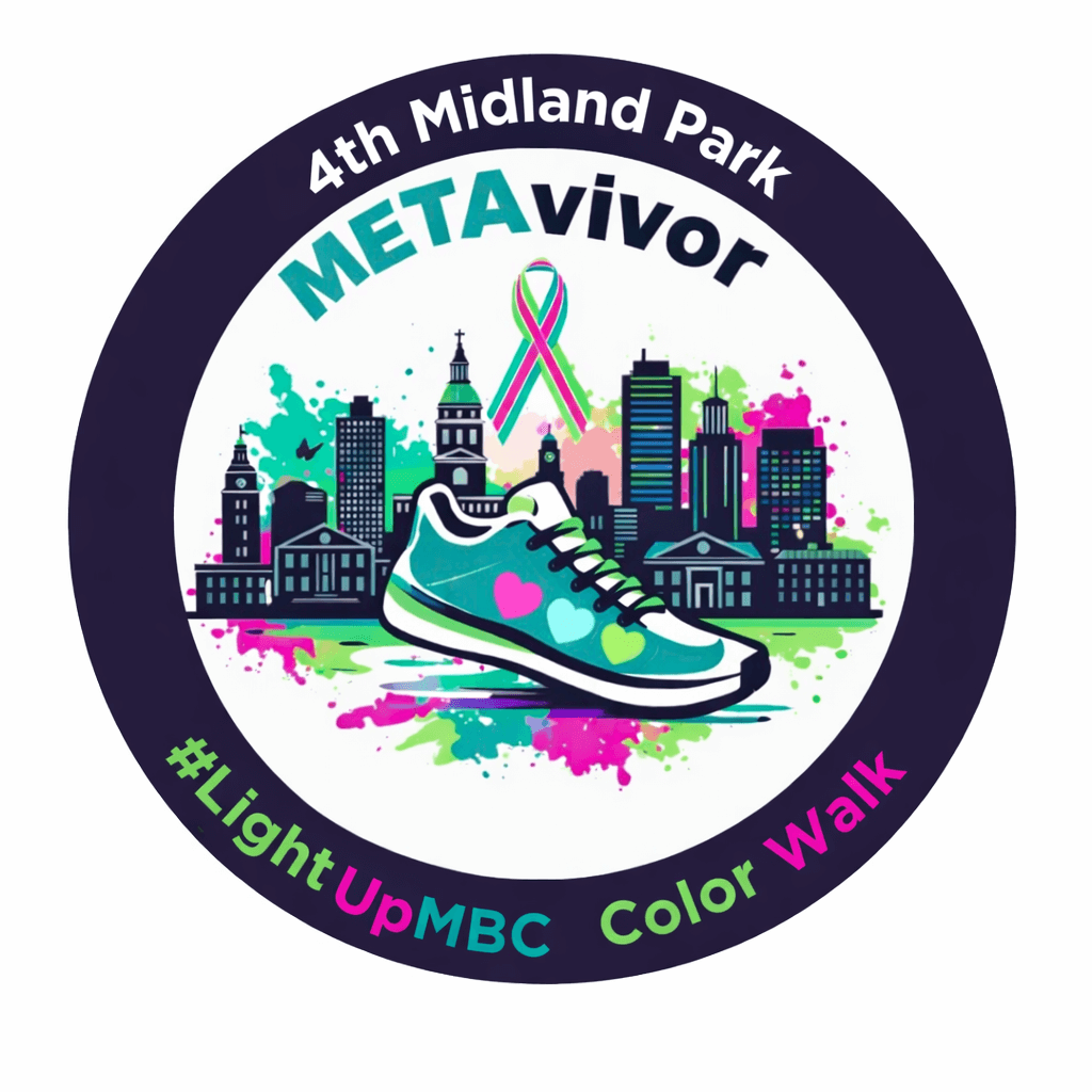 Midland Park METAvivor #LightUpMBC Color Walk
