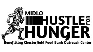 Midlo Hustle For Hunger Logo