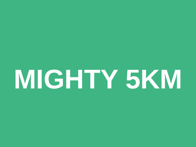 Mighty 5km Logo