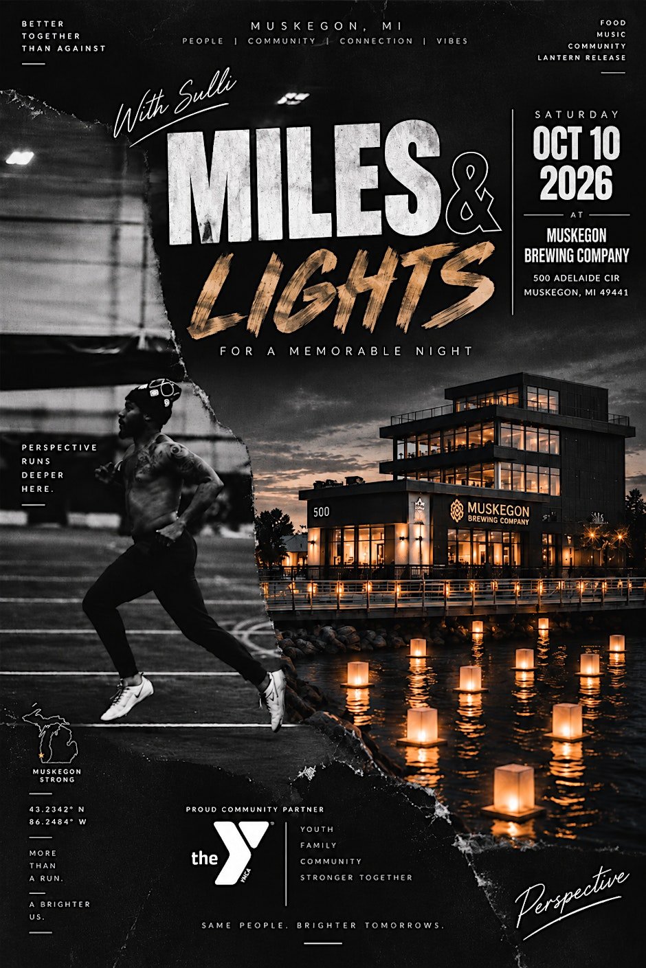 Miles and Lights Logo
