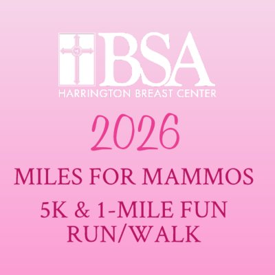 Miles for Mammos 5K & 1-Mile Fun Run/Walk Logo