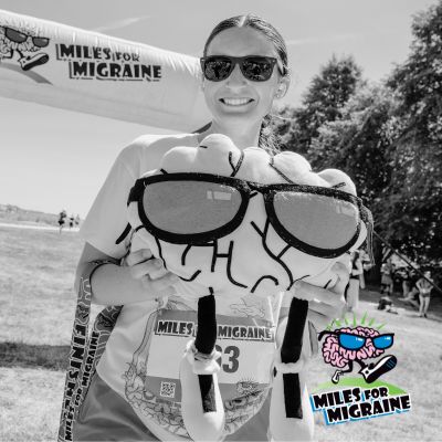 Miles for Migraine - Vermont 2026 Logo