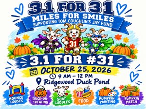 Miles For Smiles: 3.1 for 31 Logo