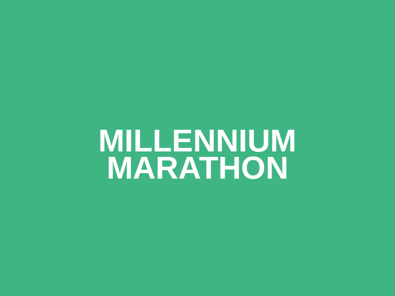 Millennium Marathon Logo