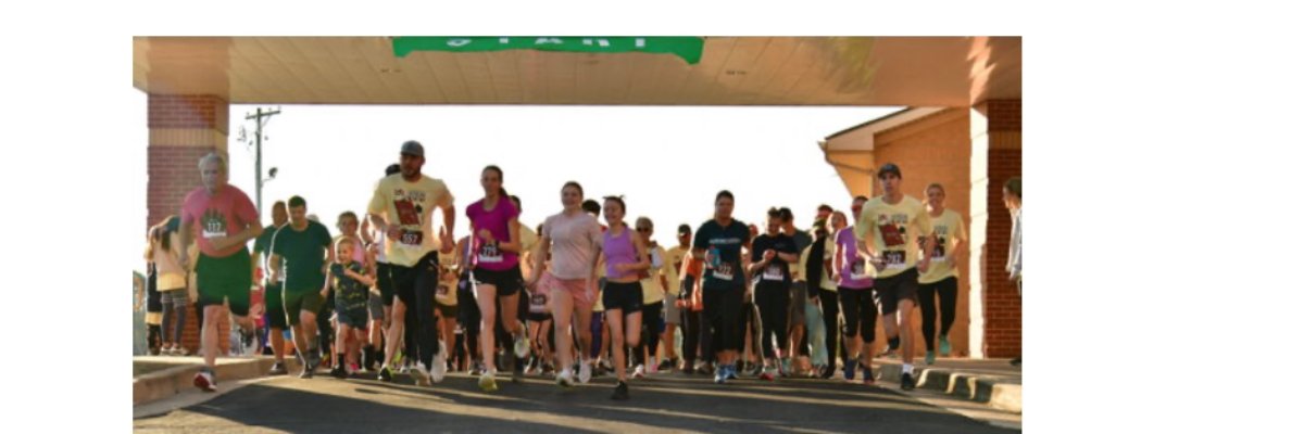 Mission Run in the Ozarks 5K, Half, and Full Marathon Logo