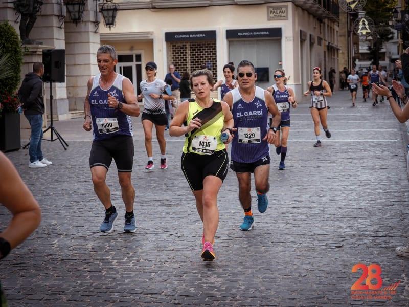 Mitja marató & 10 K de Gandía Logo
