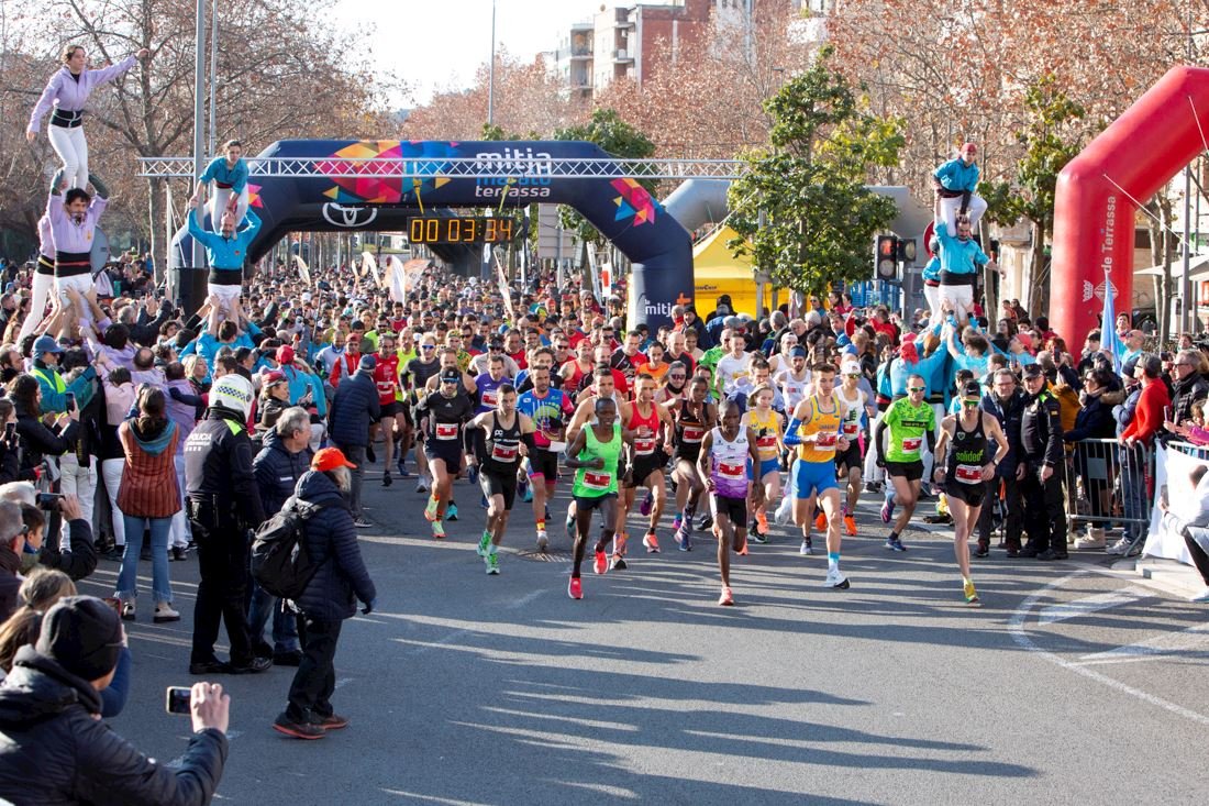 Mitja Marató Internacional de Terrassa - Barcelona Logo