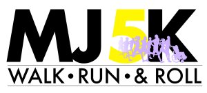 MJ5K Run/Walk/Roll Logo