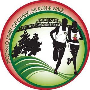 Modesto Spirit of Giving 5K Run & Walk Logo