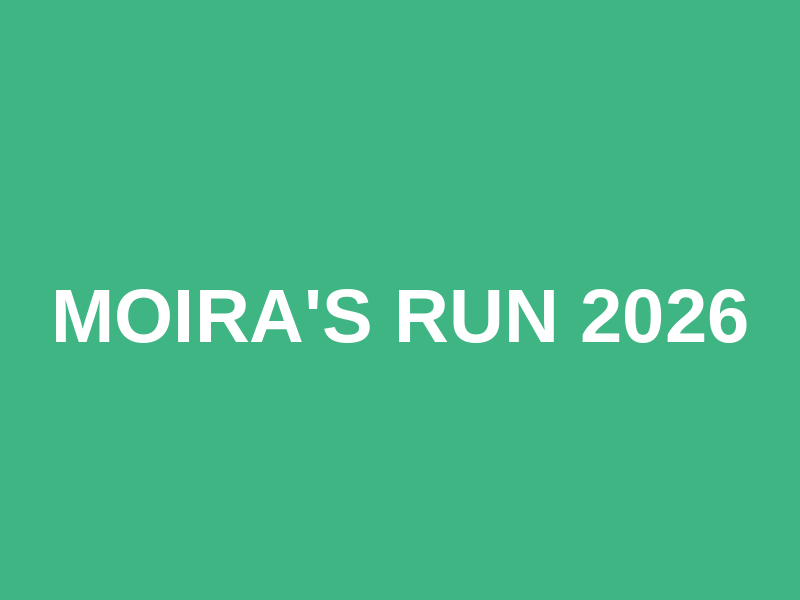 Moira's Run 2026 Logo