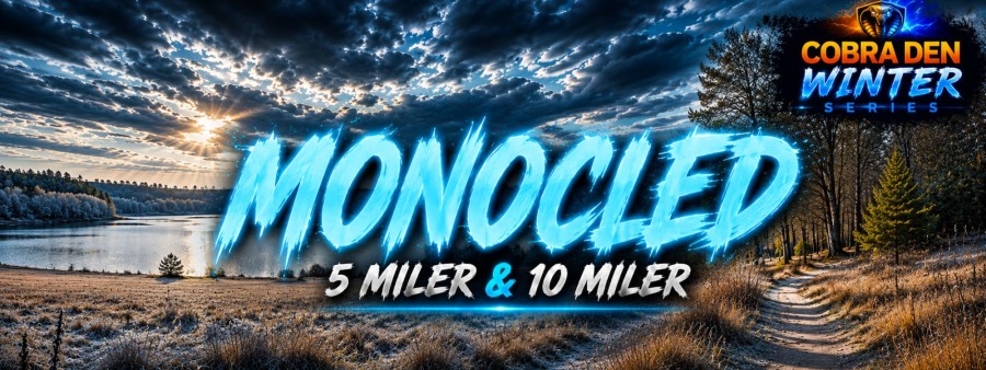 Monocled 5 & 10 Miler Logo