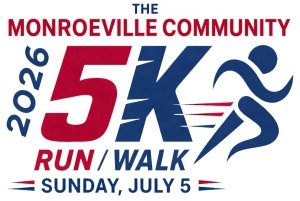 Monroeville Community Run/Walk Logo
