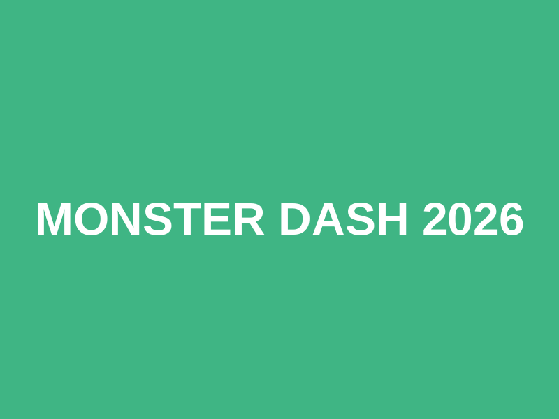 Monster Dash 2026 Logo