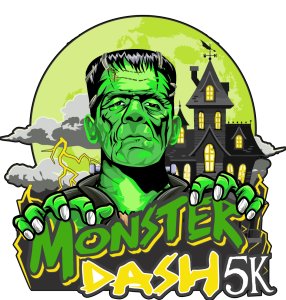 Monster Dash 5K and Lil' Monsters Kids Run Logo