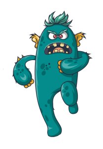 Monster Dash 5k Logo