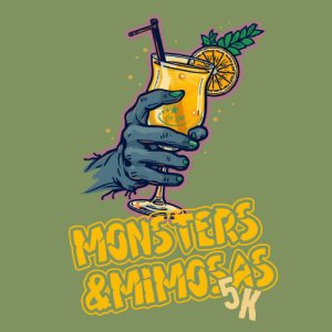 Monsters & Mimosas 5K - Golden Road Logo