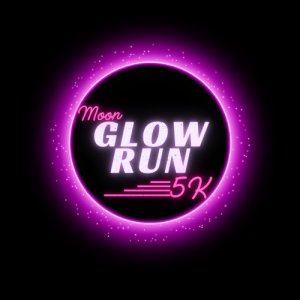 Moon GLOW 5K Run & Walk Logo