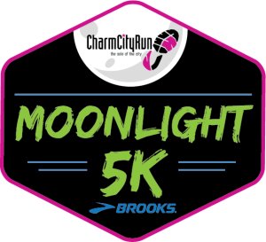 Moonlight 5K and Twilight Kids Run presented by Brooks Logo