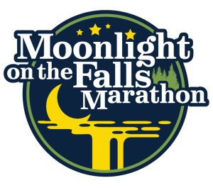 Moonlight on the Falls - Marathon, Half Marathon, Quarter Marathon, and Distance Challenge Logo