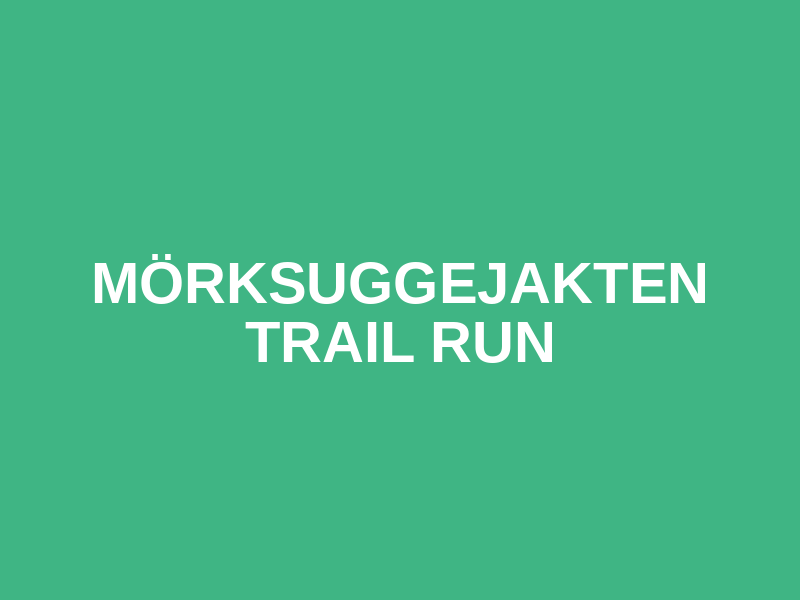 Mörksuggejakten Trail Run Logo