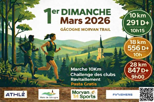Morvan Trail Gâcogne Logo