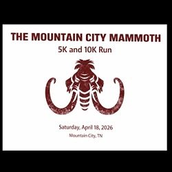 Mountain City Mammoth 5K/10K Logo