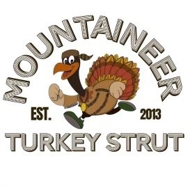 Mountaineer Turkey Strut 5K Logo