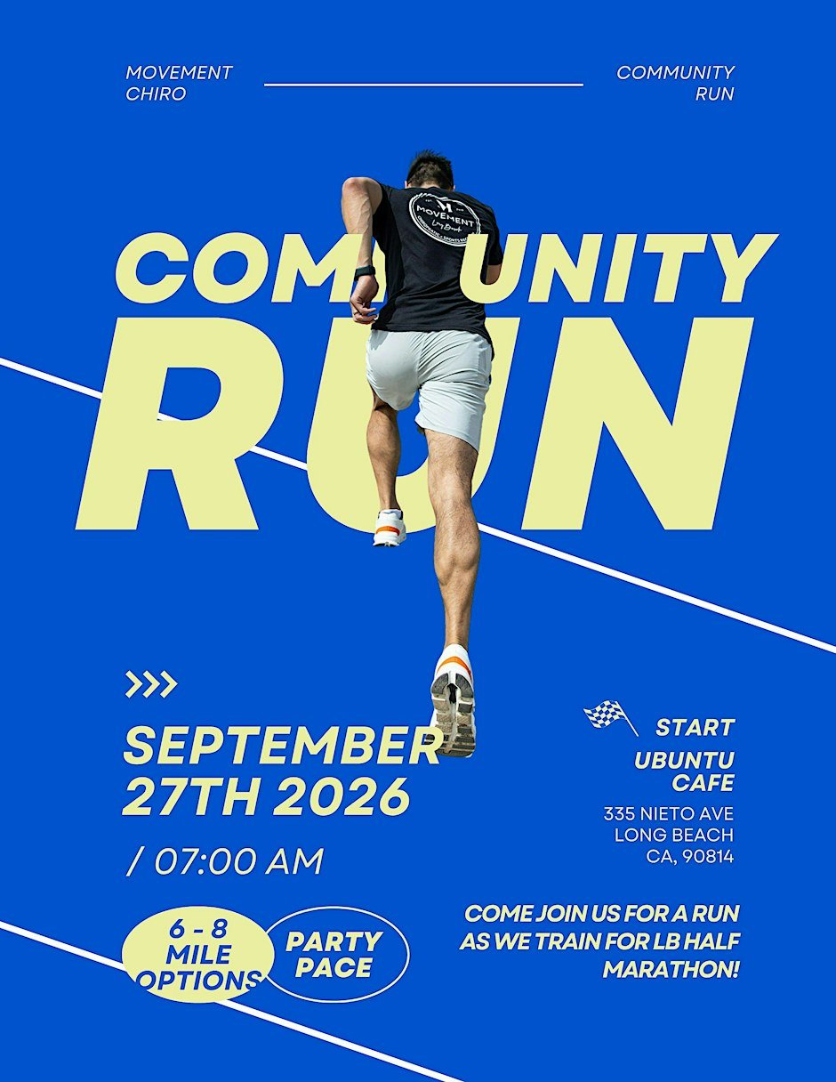 Movement Community Run September 27th