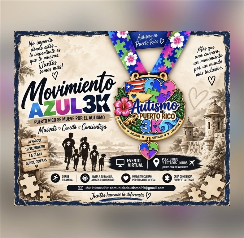 Movimiento Azul 3K Logo