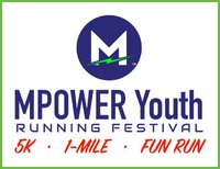 MPower Youth Running Festival  |  5K  ·  1-Mile  ·  Fun Run Logo