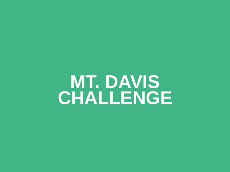 Mt. Davis Challenge Logo