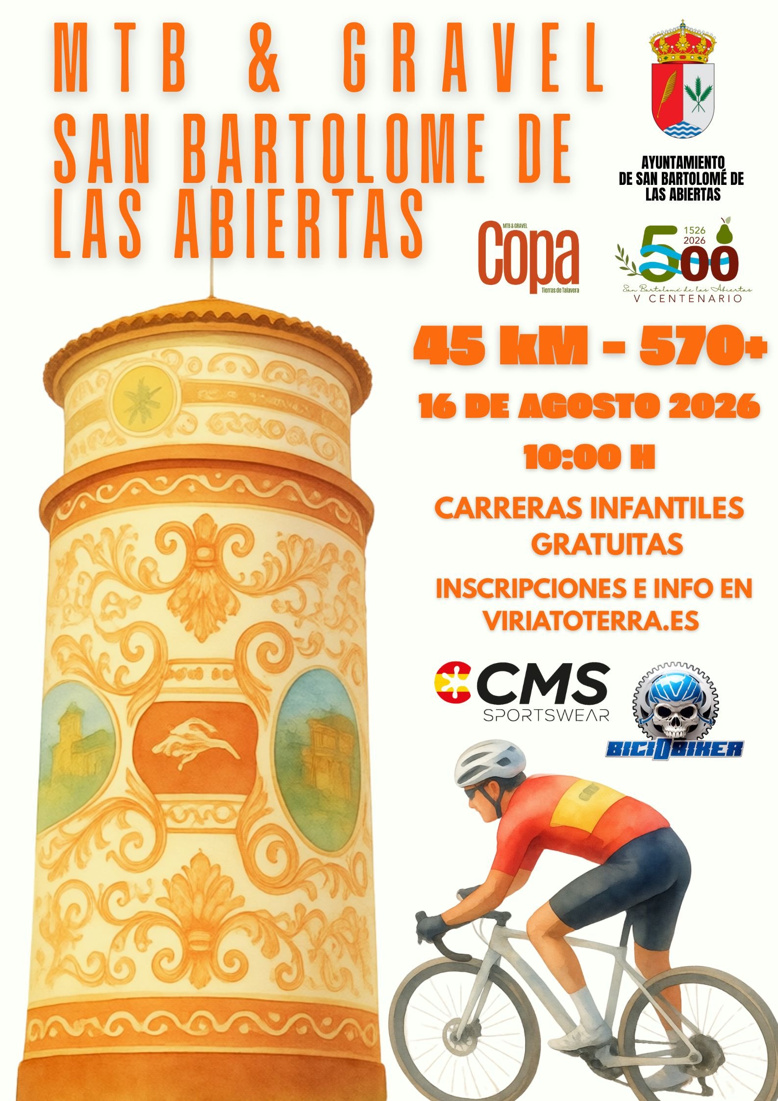 MTB & GRAVEL SAN BARTOLOMÉ DE LAS ABIERTAS