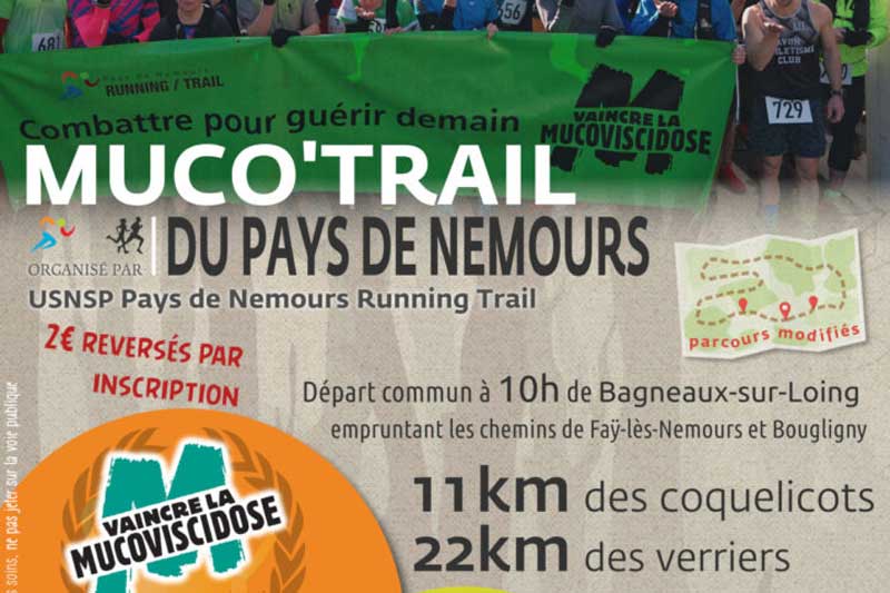 Muco Trail du Pays de Nemours Logo