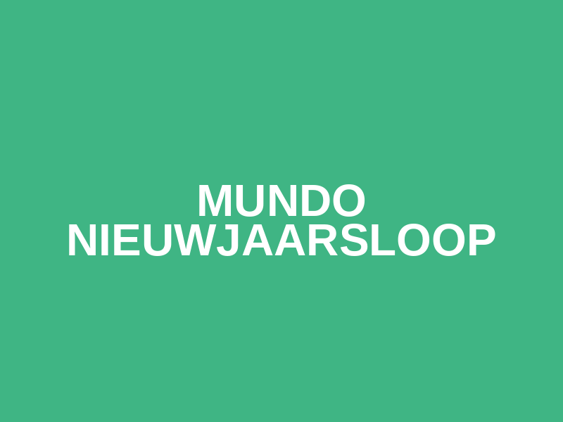 Mundo Nieuwjaarsloop Logo