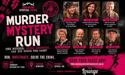Murder Mystery Run  Logo