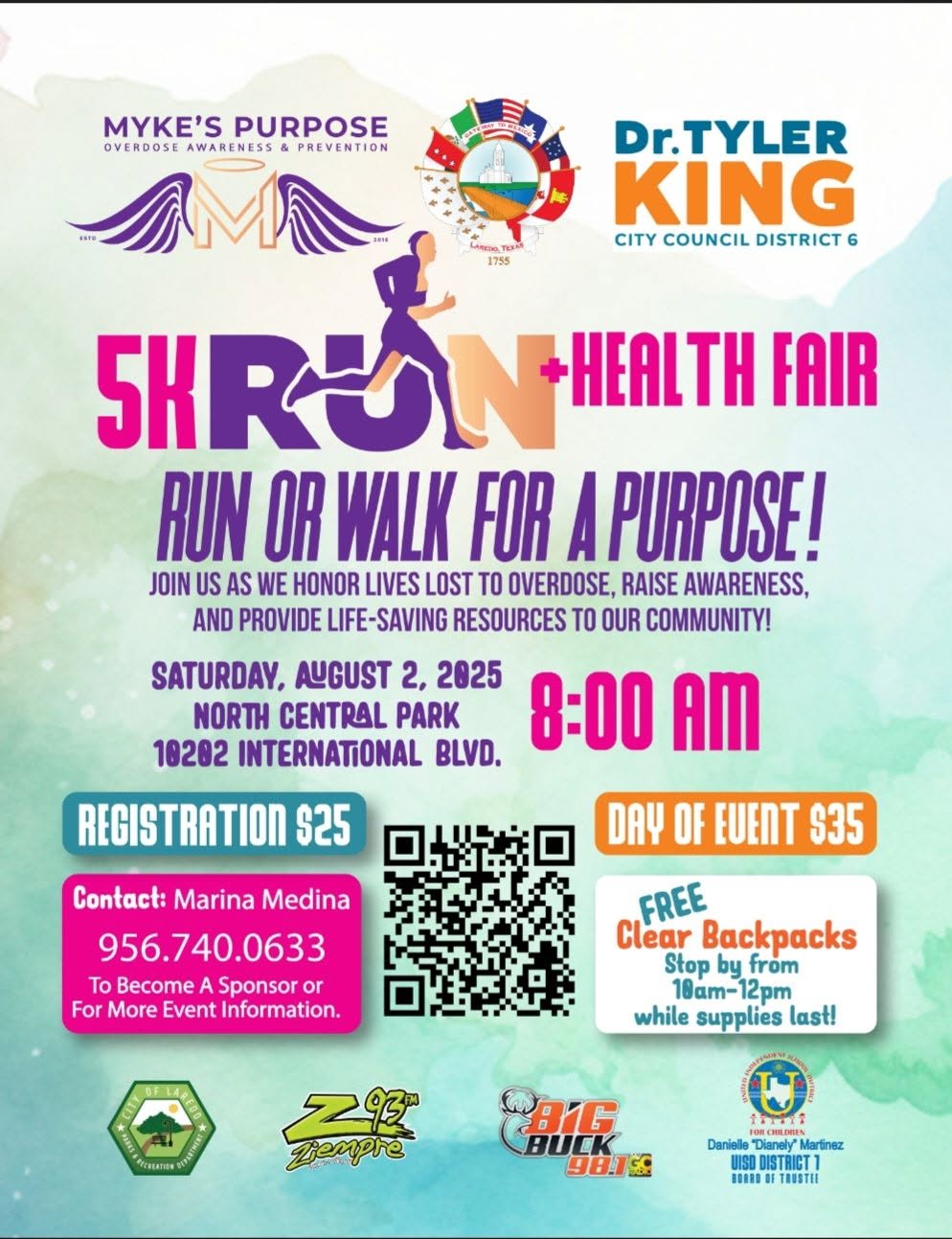 Myke's Purpose 5k Run & Walk